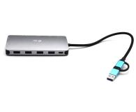I-TEC USB 3.0 USB-C/TB 3x Display Travel Nano Dock LAN PD100 CANANOTDOCKPD - 1083728 - zdjęcie 3